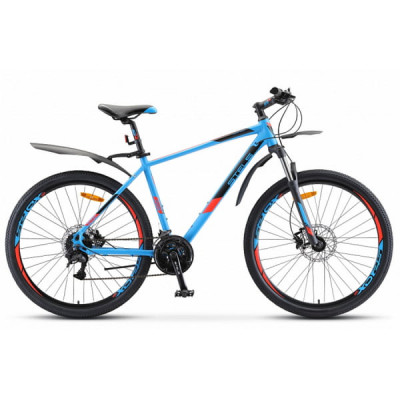 Велосипед гибрид Stels Navigator 745 D V010 синий 27.5" (LU094373)