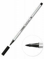 Stabilo Pen 68 Brush Набор фломастеров-кистей 25 шт, в металлическом футляре