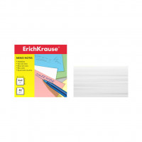 Бумага для заметок ErichKrause®, 90x90x50 мм, белый