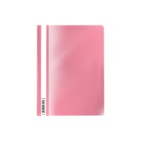Папка-скоросшиватель пластиковая ErichKrause® Fizzy Pastel, A4, розовый (в пакете по 20 шт.)