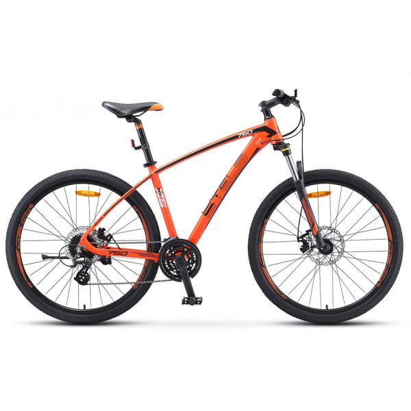 Велосипед Stels Navigator 750 MD V010 Оранжевый 27.5Ø (LU094358)