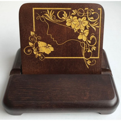 Подставка под мобильный телефон "Девушка"