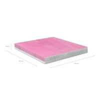 Тетрадь школьная ученическая ErichKrause® Классика Neon розовая, 18 листов, линейка  (в плёнке по 10 штук)