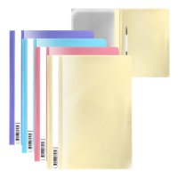 Папка-скоросшиватель пластиковая ErichKrause® Fizzy Pastel, A4, ассорти (в пакете по 20 шт.)
