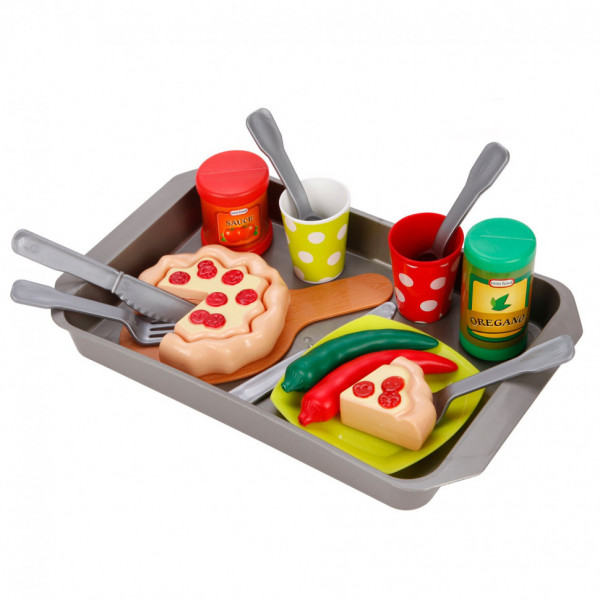 Набор игрушечной посуды и продуктов Итальянская пиццерия, серия Кухни мира