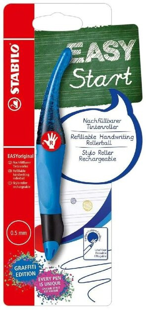 Stabilo Easyoriginal Graffiti Edition шариковая ручка-роллер для правшей синя...