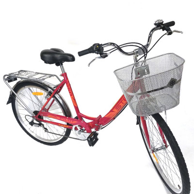 Велосипед Stels 26" Pilot 850 (с корзиной) (LU093354)