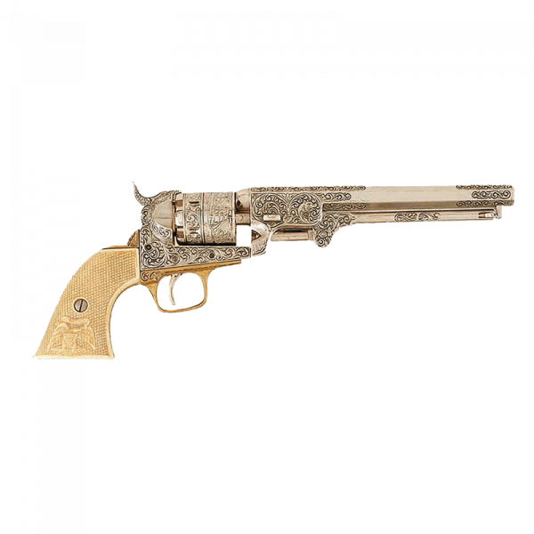 Револьвер Кольт 1851 года, полноразмерная копия, длина 35 см, Испания