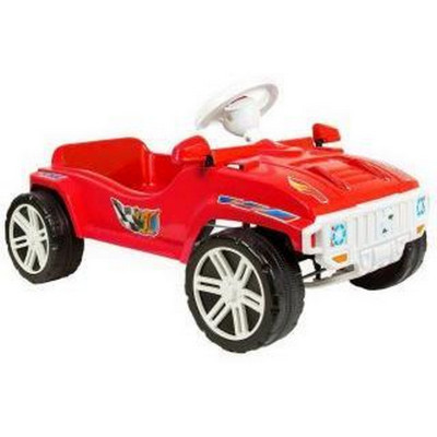 Детская машина педальная красная