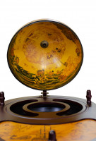 Глобус-бар напольный со столиком диаметр сферы 42 см, Jufeng