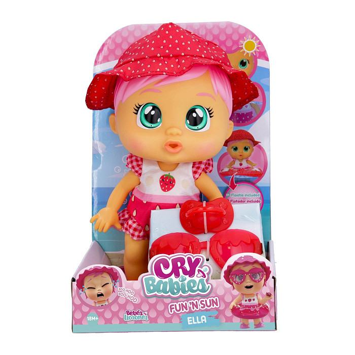 Край Бебис Игровой набор Кукла Элла FUN'N SUN плачущая Cry Babies