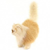 Мягкая игрушка Персидский кот Табби кремовый, 45см