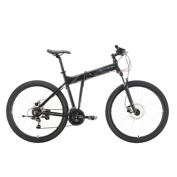 Дорожный велосипед Stark'21 Cobra 27.2 HD чёрный/серый 18" (HD00000253)