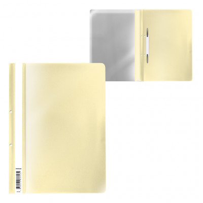 Папка-скоросшиватель с перфорацией пластиковая ErichKrause® Fizzy Pastel, A4,...