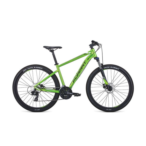 Горный велосипед Format 27,5" 1415 зеленый AL (trekking) 20-21 г