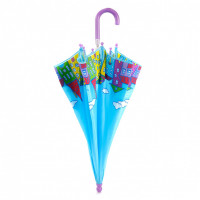 Зонт-трость детский Домики, 46 см