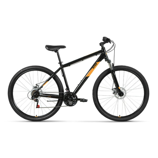 Велосипед 29" Altair AL 29 D 21 ск черный/оранжевый 2022 г