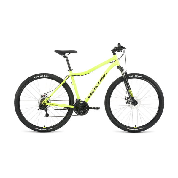 Хардтейл велосипед 29" Forward Sporting 29 2.2 D ярко-зеленый/черный 2022 г