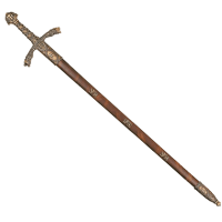 Меч Ричарда Львиное Сердце в ножнах 12 века, длина 105 см, Испания