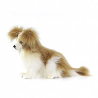 Мягкая игрушка Собака породы папийон, 41 см