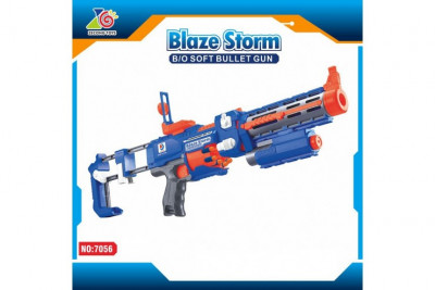 Автомат Blaze Storm с Мягкими Пулями на Батарейках + Фонарик