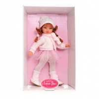 Кукла модель Эльвира в розовом, 33 см, виниловая
