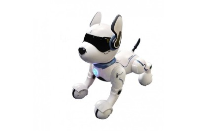 Интерактивный робот-собачка Telecontrol Leidy Dog (на пульте, 12 голосовых ко...