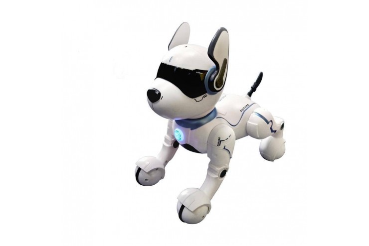 Интерактивный робот-собачка Telecontrol Leidy Dog (на пульте, 12 голосовых команд на английском языке) JXD-A001