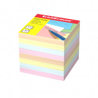Бумага для заметок ErichKrause®, 90x90x90 мм, 4 цвета