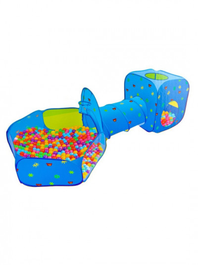 Комплекс игровой, палатка, манеж с баскетбольной корзиной, туннель, в комплек...