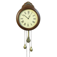 Часы классические настенные с маятником Селена