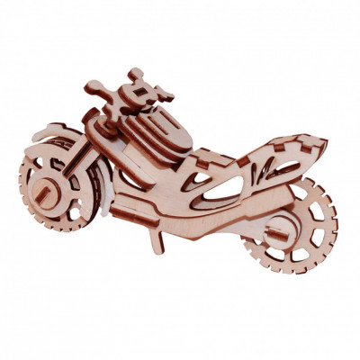 Сборная игрушка серии Я конструктор Гоночный мотоцикл