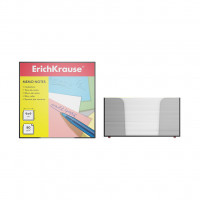 Бумага для заметок ErichKrause®, 90x90x50 мм, белый, в пластиковой подставке