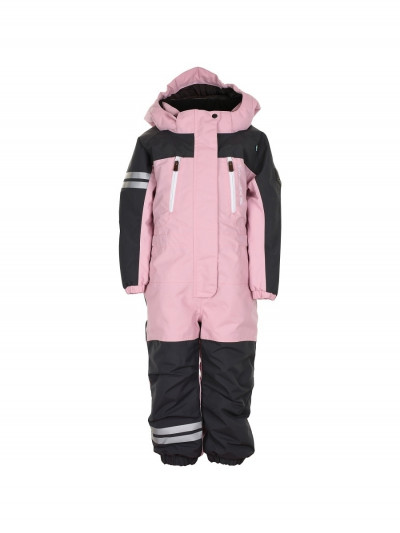Утеплённый непромокаемый комбинезон Lindberg, темно-розовый