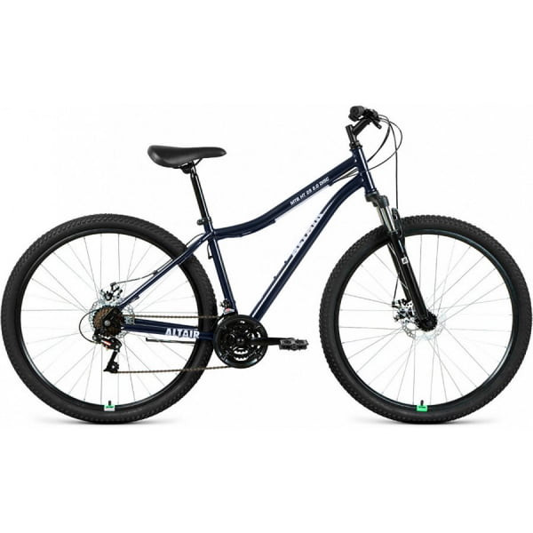 Велосипед 29" Altair MTB HT 29 2.0 disc 21 ск темно-синий/серебро 20-21 г