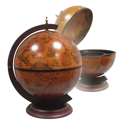 Глобус-бар настольный d 42