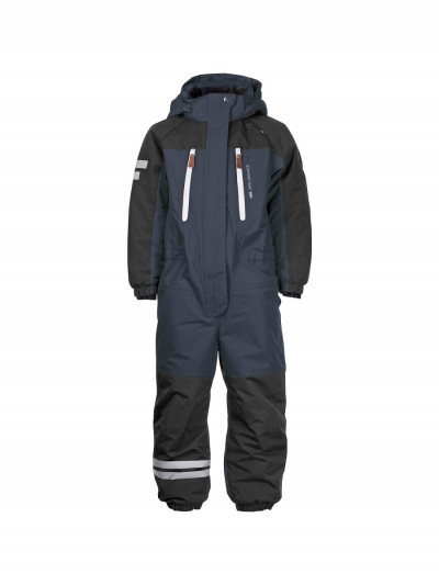 Утеплённый комбинезон Lindberg со съемным капюшоном, цвет синий