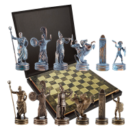 Шахматы подарочные "Троянская война"