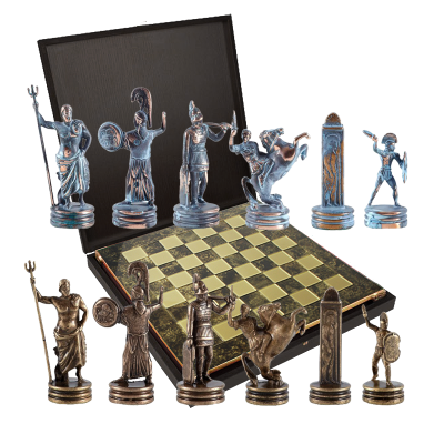 Шахматы подарочные "Троянская война"