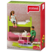 Мебель для домика Смоланд Детская с 2 кроватями