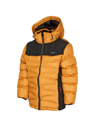 Утеплённая куртка Lindberg, цвет желтый