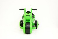 Электромотоцикл, цвет зелёный