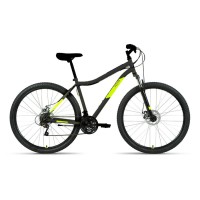 Велосипед 29" Altair MTB HT 29 2.0 disc 21 скорости, ярко-зеленый/черный 2022 г