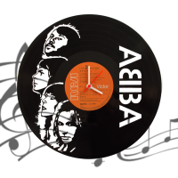Часы  виниловая грампластинка "ABBA"