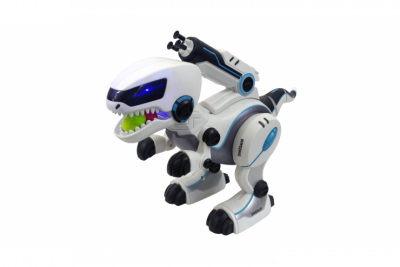 Робот динозавр на пульте упраления Laite (Свет, звук, стреляет, можно кормить)