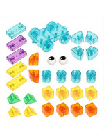 Детский магнитный конструктор Веселые кубики 30 деталей