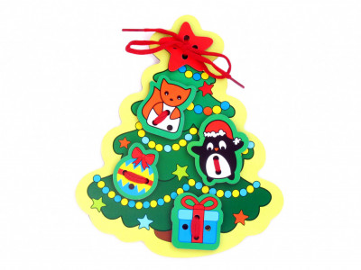 Игровой набор Шнуровка Ёлка