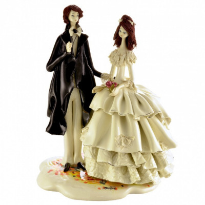 Свадьба, 22 см, фарфор, Zampiva, Италия