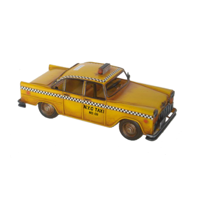 Ретро-автомобиль Желтое такси 60-е гг. XX в.