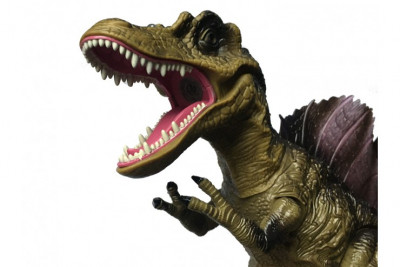 Робот динозавр на радиоуправлениис паром